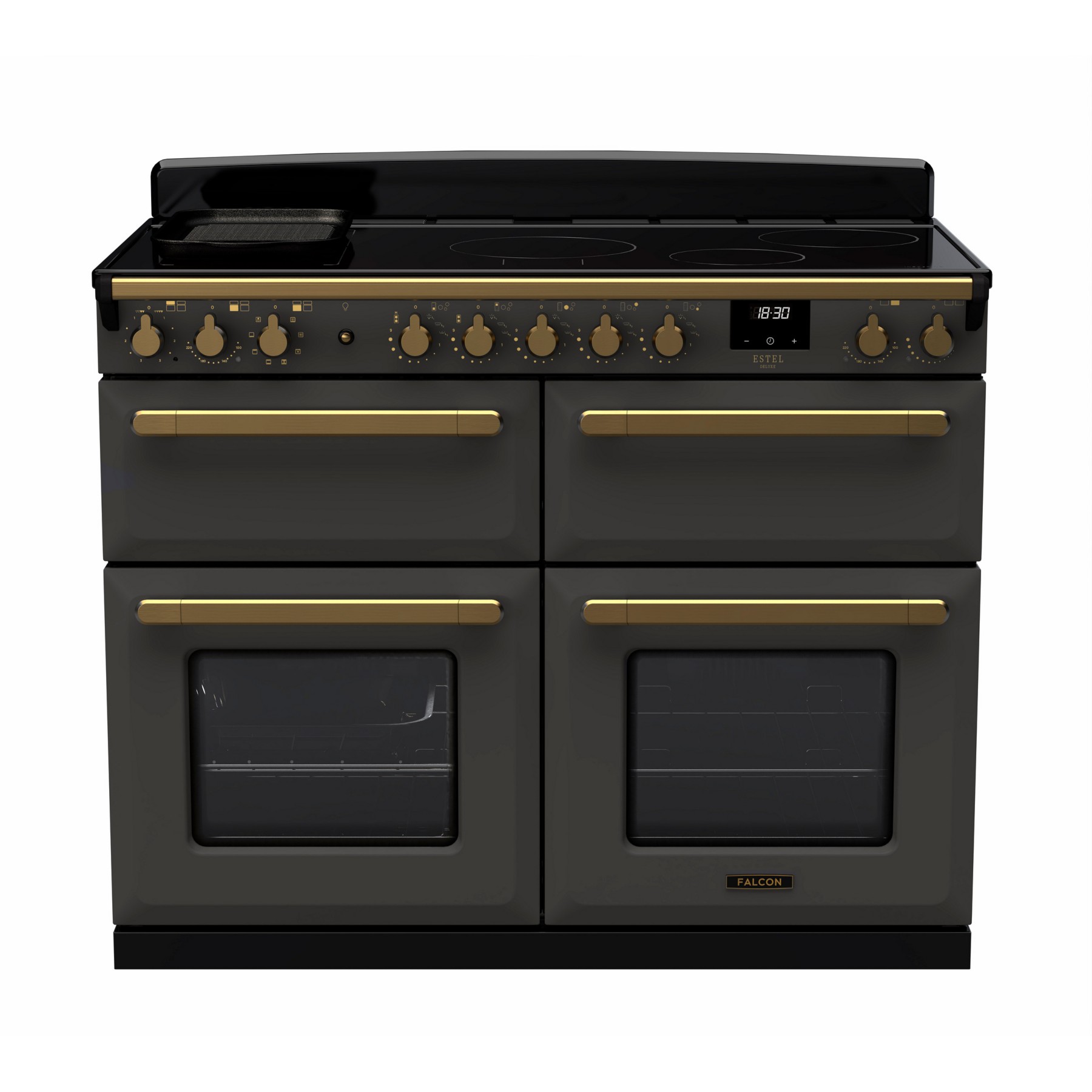 Piano de cuisson induction FALCON ESTEL DELUXE BCTAB IND 110 CM ARDOISE LA