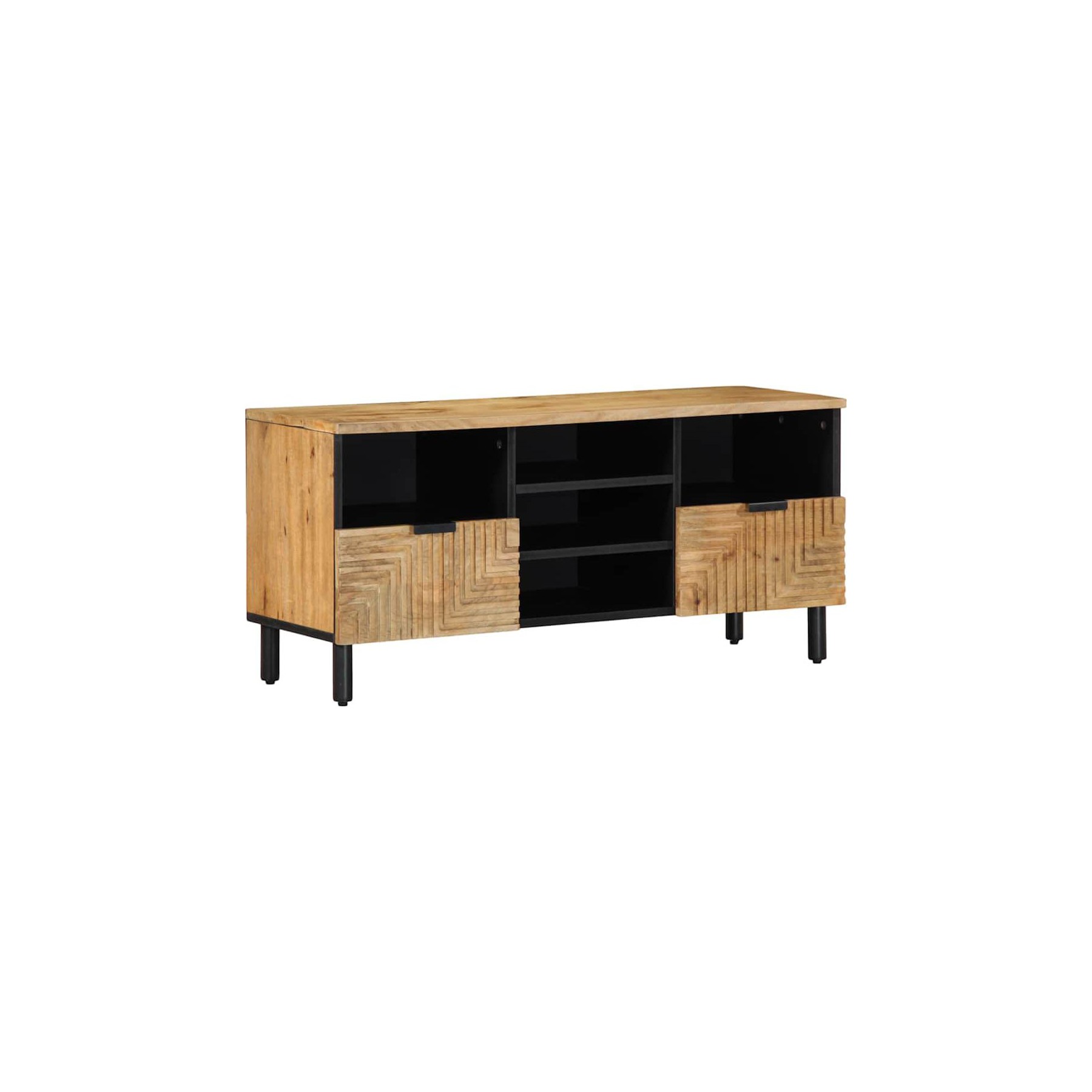 Meuble TV HELLOSHOP26 Meuble TV pratique avec grand espace de