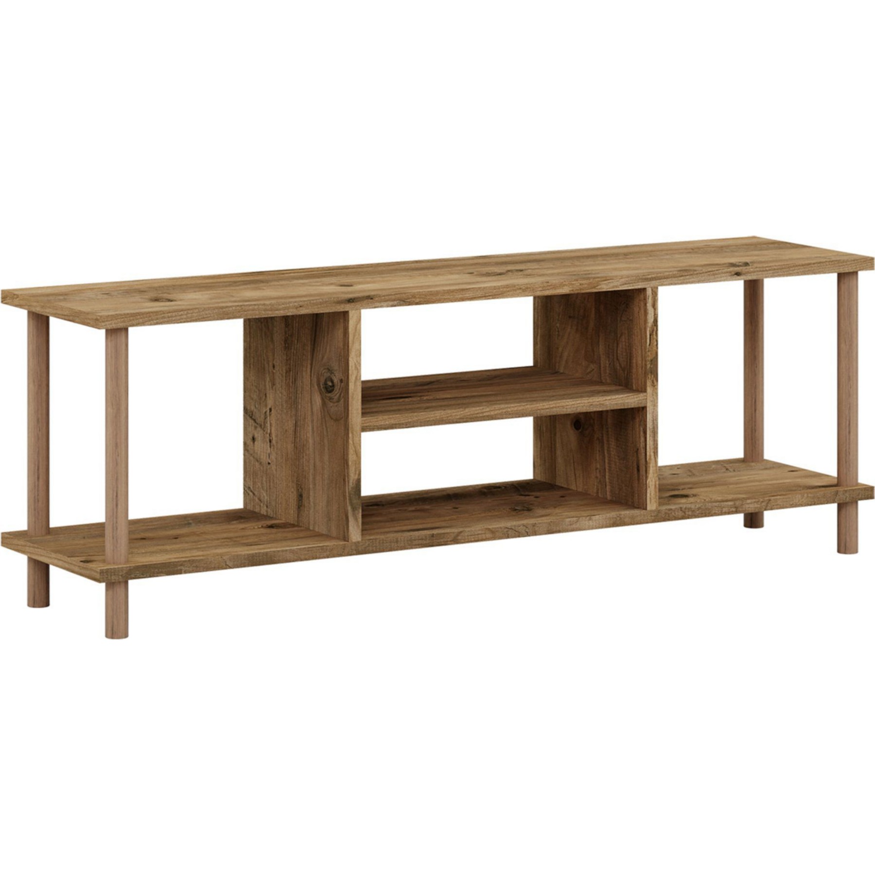 Meuble TV HELLOSHOP26 Meuble TV avec espace de rangement 43 x