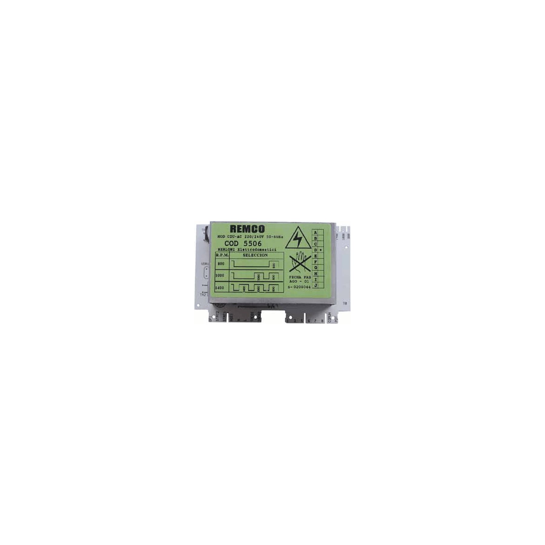 Carte SCHOLTES module digital ce 5506 remco