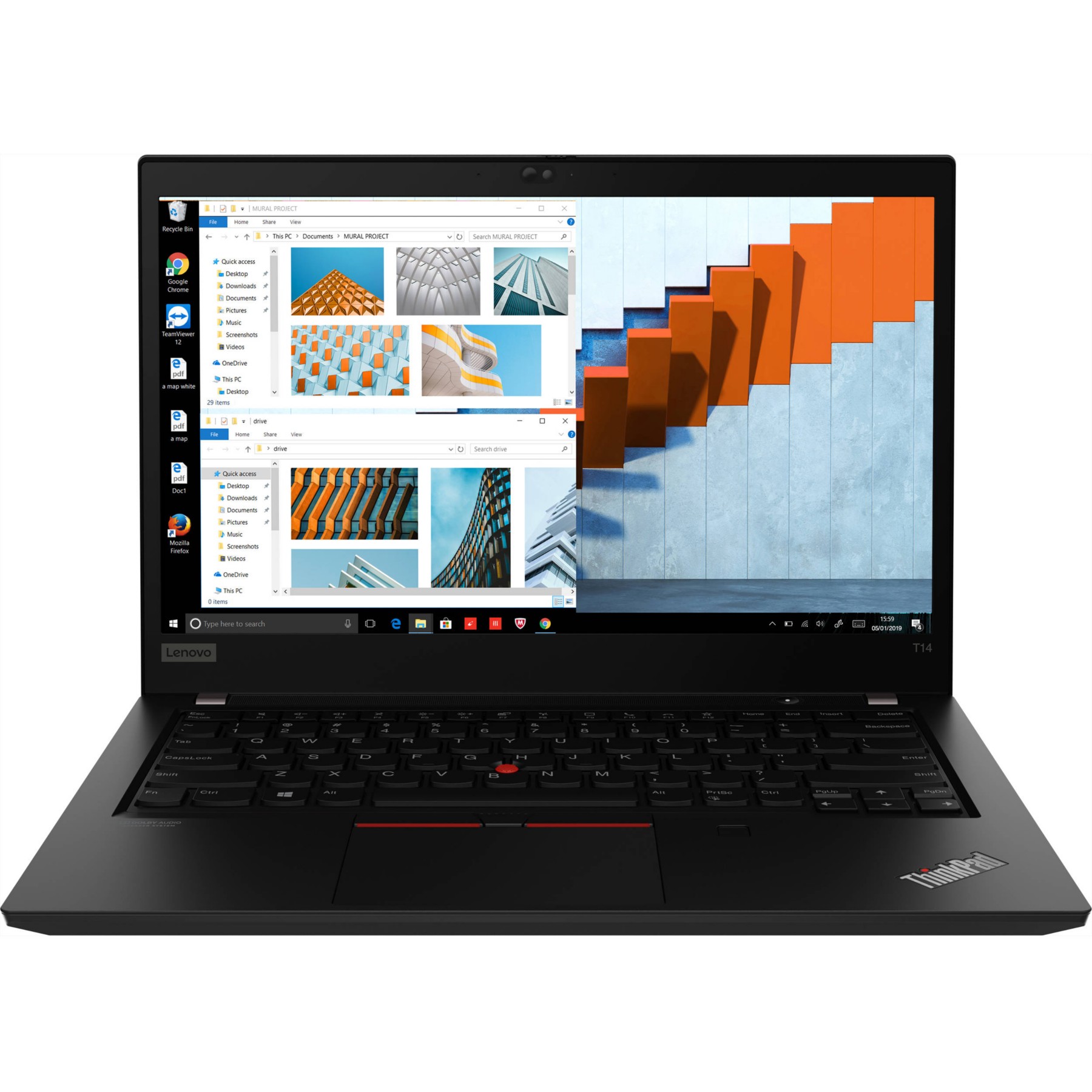 Ordinateur portable reconditionné LENOVO ThinkPad T14 i5-10210U 16Go 256Go Reconditionné
