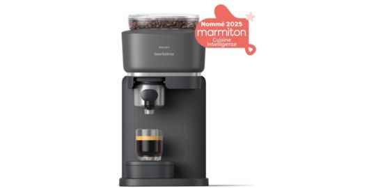 Machine à expresso PHILIPS Baristina BAR300/60 cafetière à grain Noire