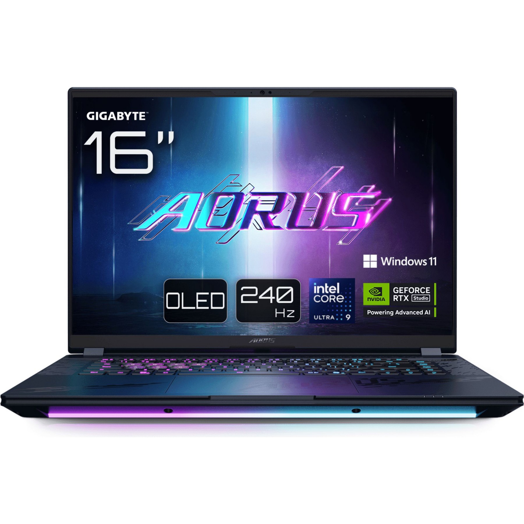 PC Gamer GIGABYTE Aorus Master 16" 240Hz Intel Core Ultra 9 275HX Nvidia GeForce RTX 5090 32 Go RAM DDR5 SSD 2 To Reconditionné