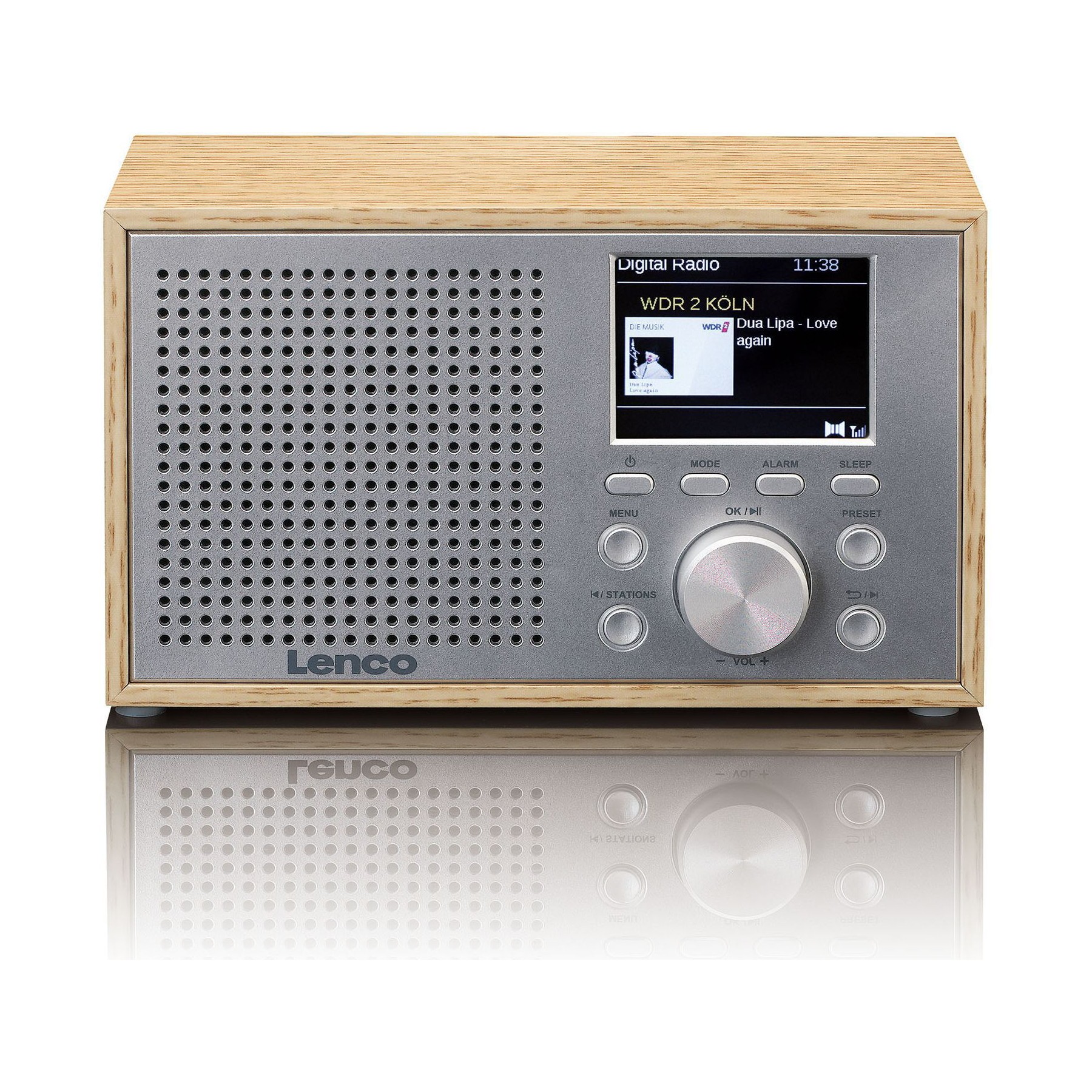 Radio DAB LENCO DAR-017WH