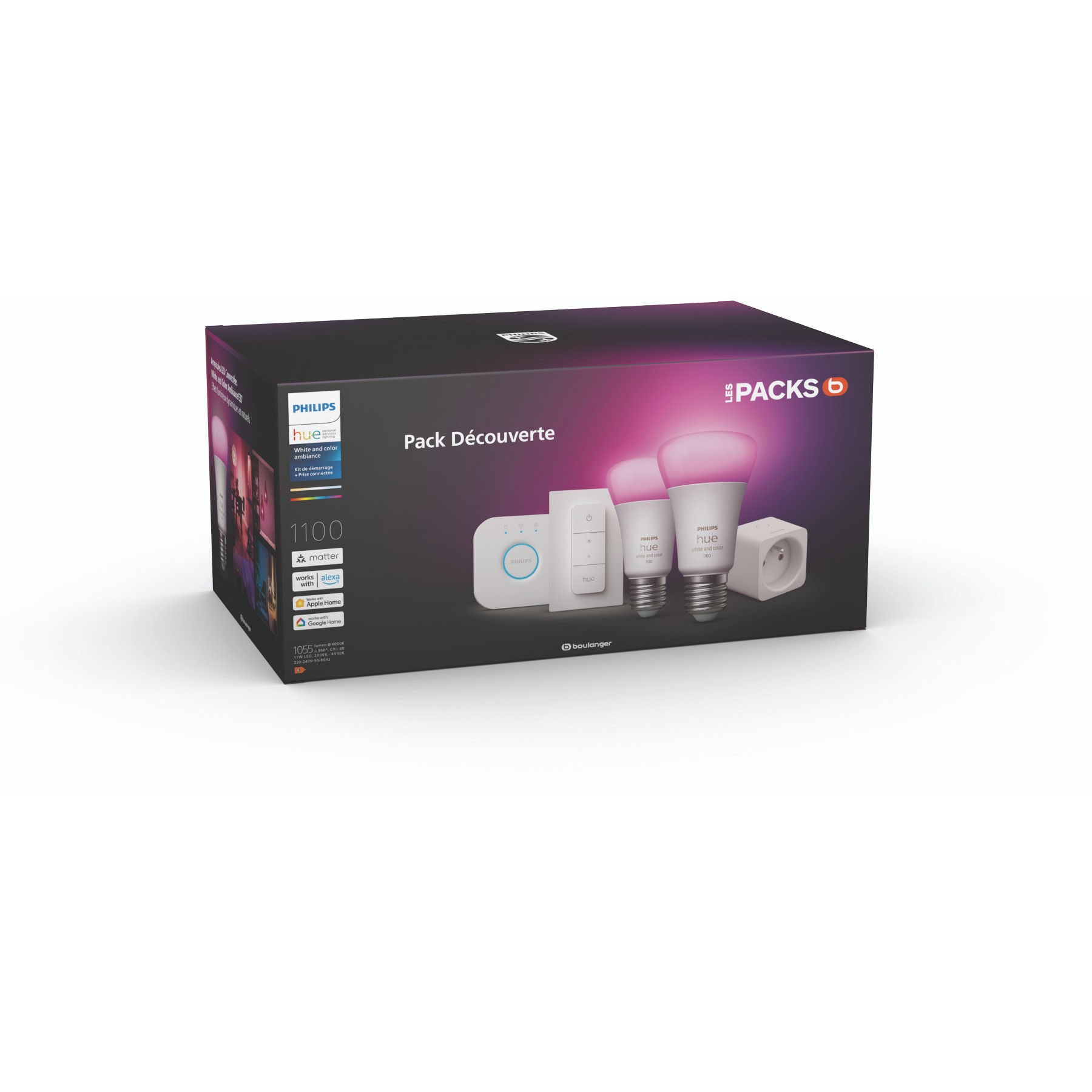 Pack PHILIPS HUE Découverte 2024