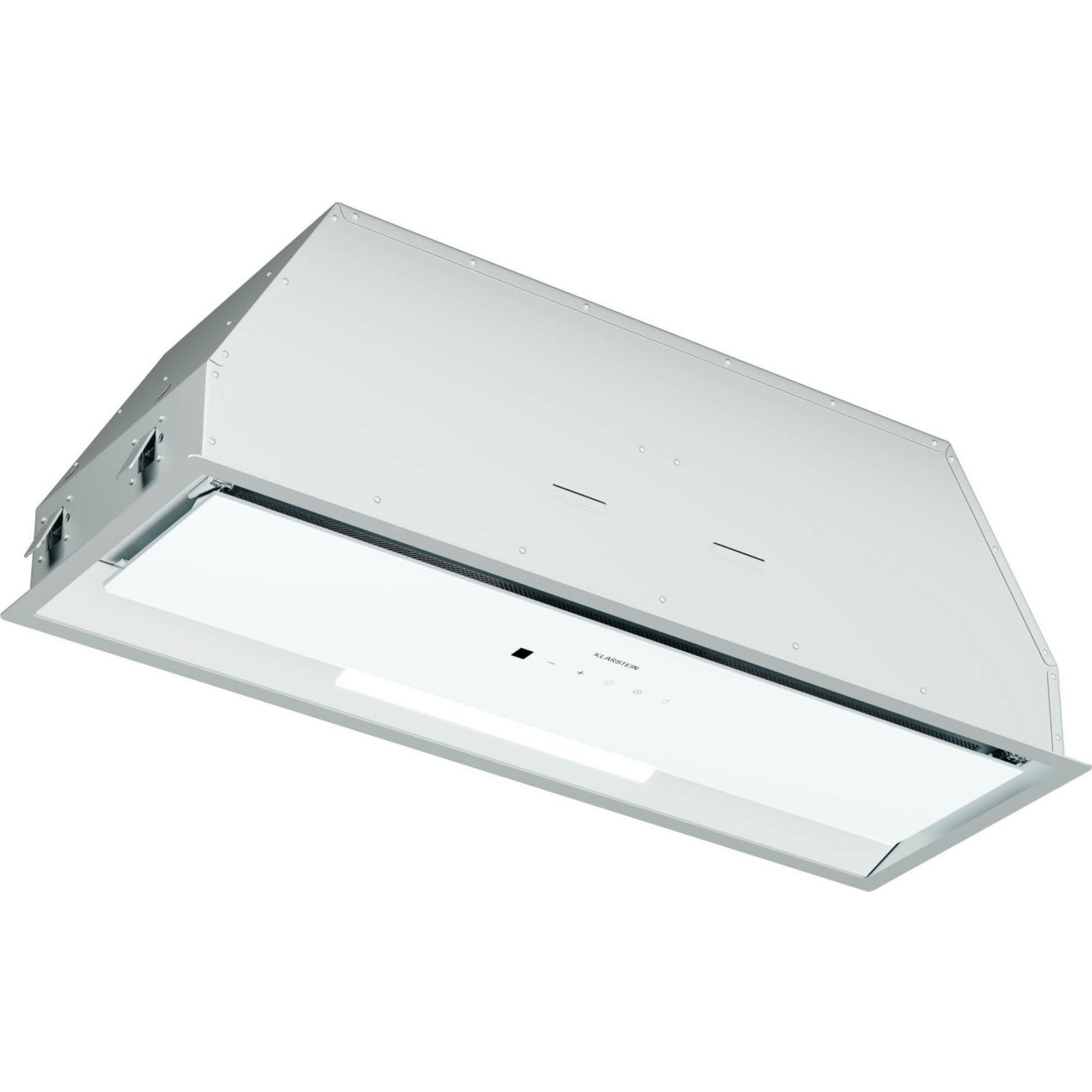 Hotte encastrable KLARSTEIN Ventimate 85cm tactile CEE A+ LED blanc