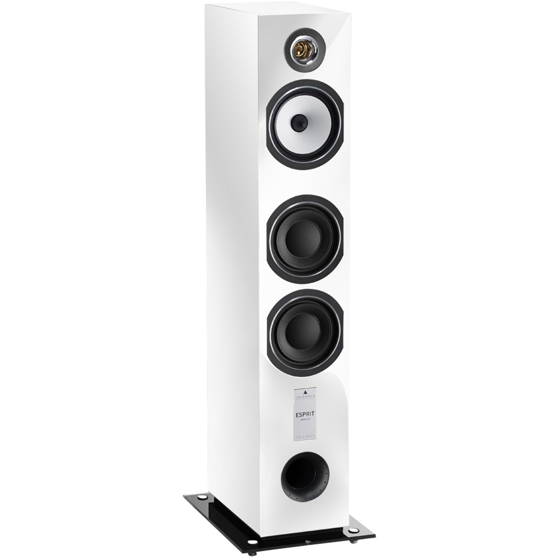 Enceinte colonne TRIANGLE ANTAL ESPRIT EZ BLANC X1