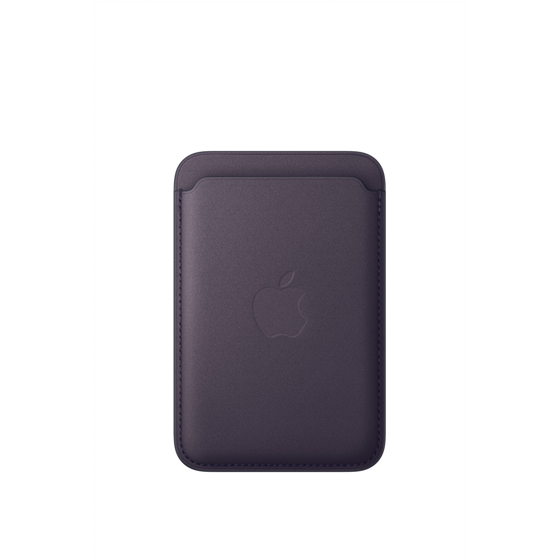 Porte-cartes APPLE MagSafe tissage fin Violet Nuit
