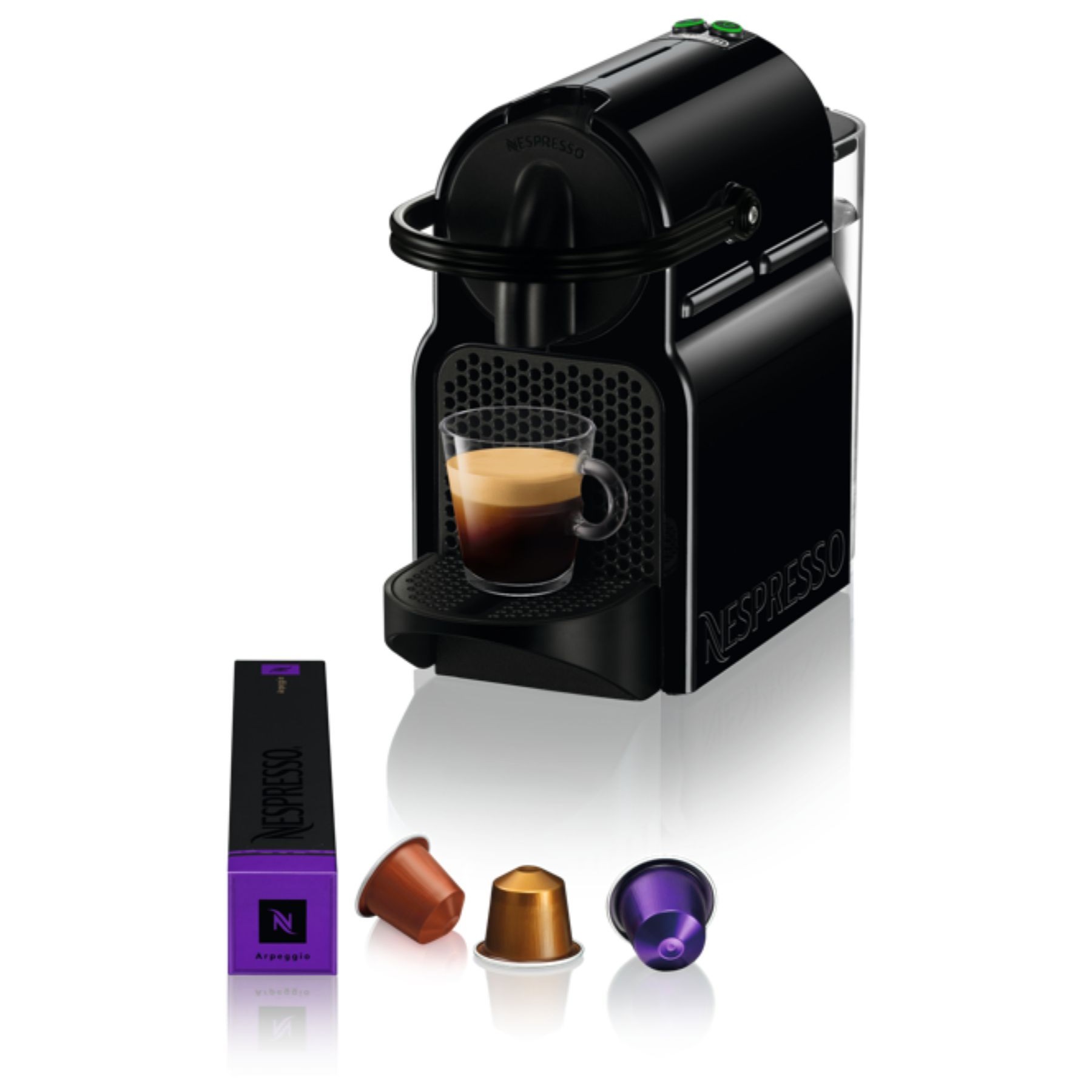 Nespresso DELONGHI NESPRESSO EN80.B Inissia Intense Noire