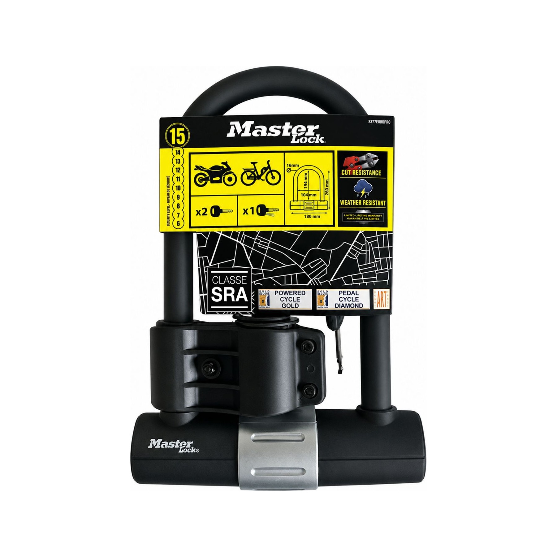 Antivol MASTER LOCK 8377EURDPRO