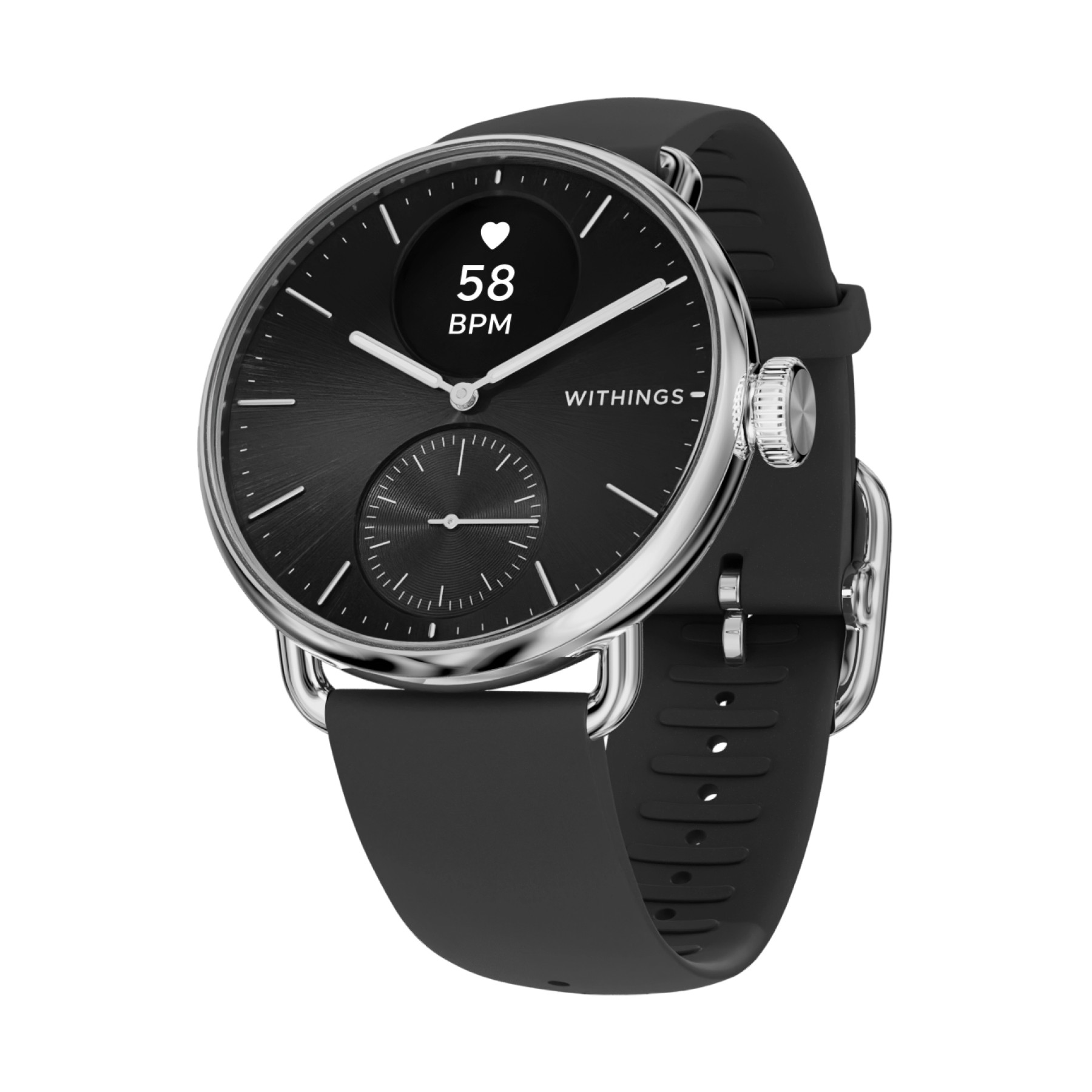 Montre santé WITHINGS Scanwatch 2 - 38mm Noire