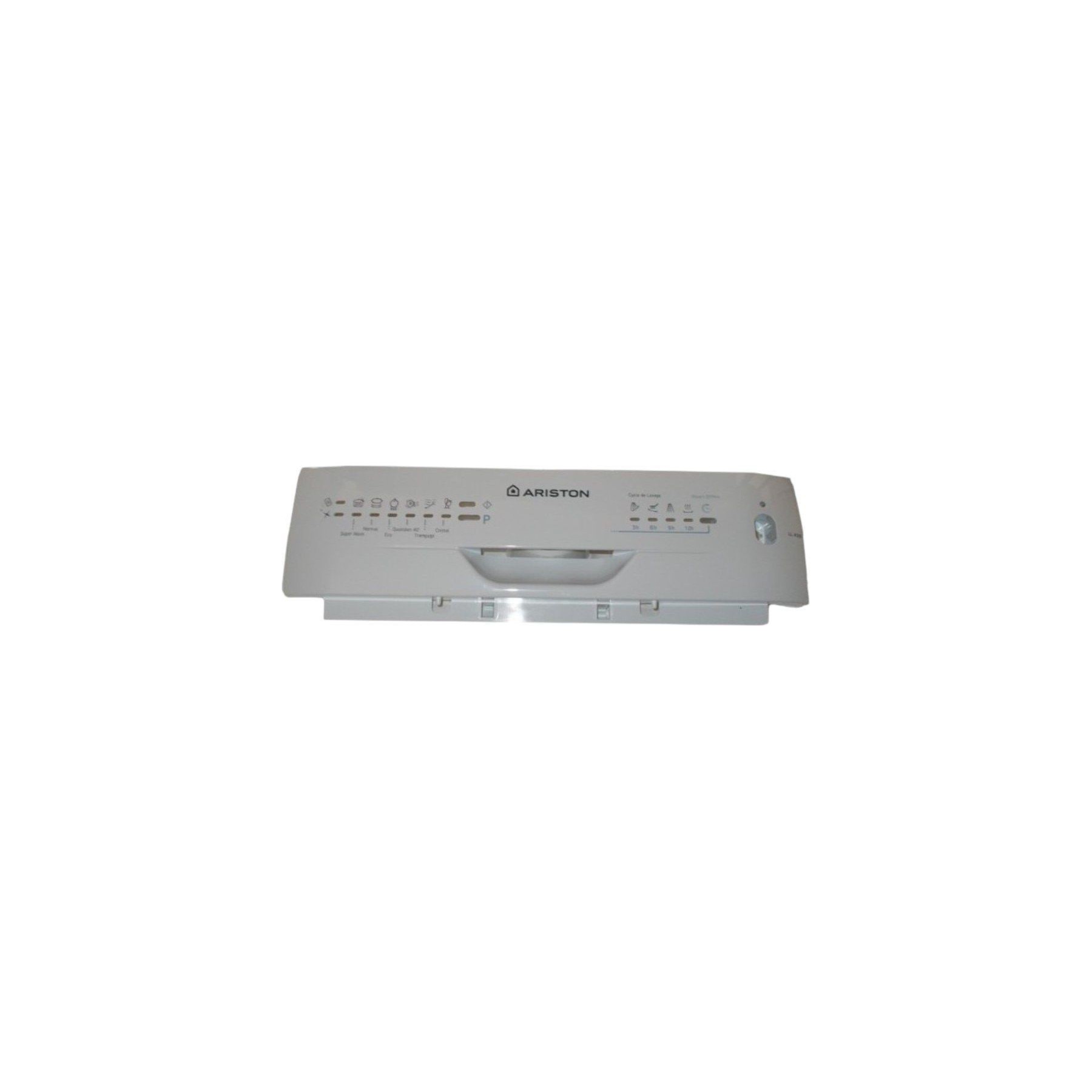 Bandeau ARISTON tableau de bord blanc