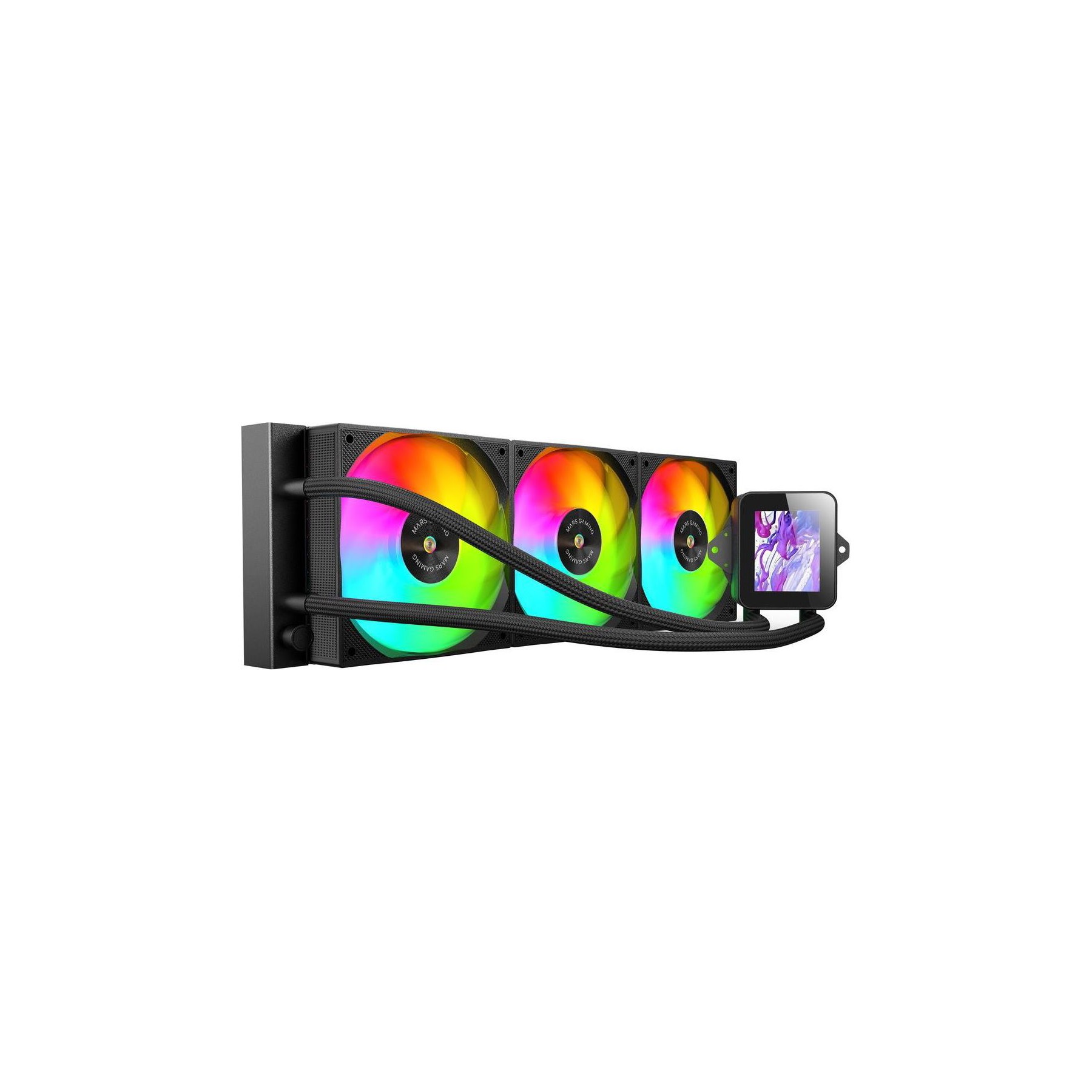 Kit de refroidissement MARS GAMING Vision - 360 mm Noir