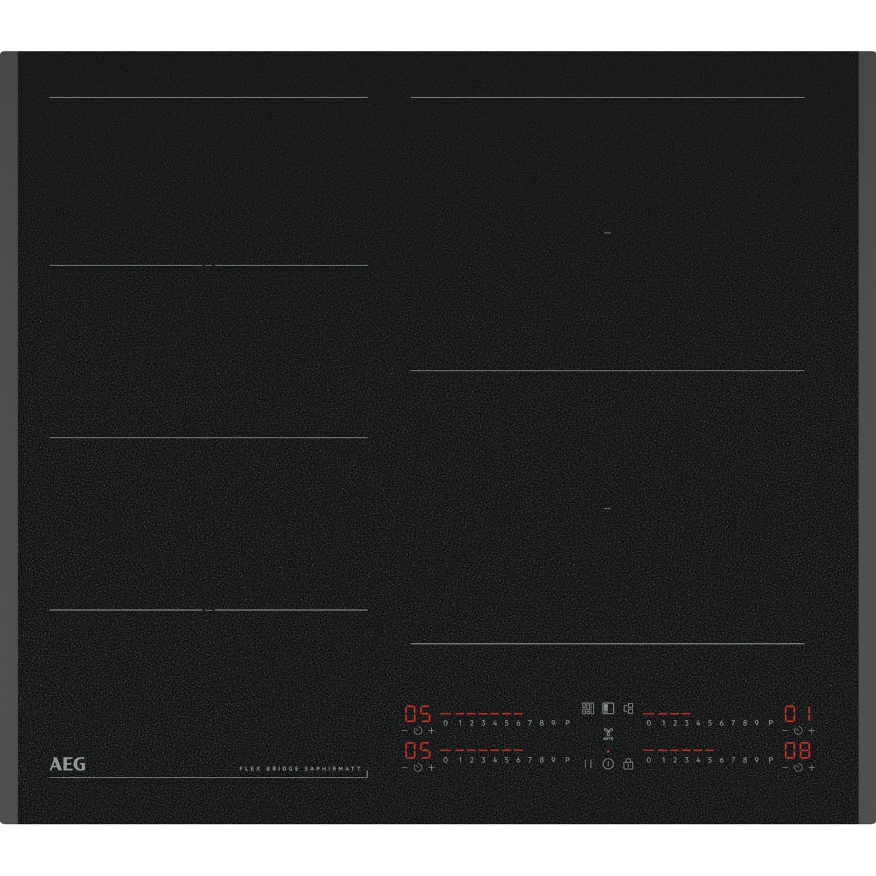 Plaque induction AEG TI64IG00FZ SaphirMatt® résistante aux rayures