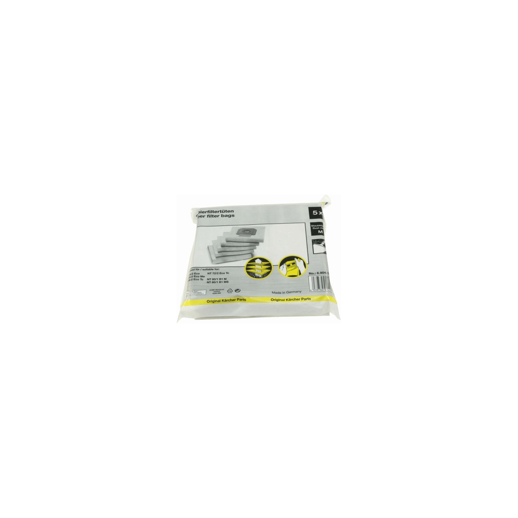Kit de réparation KARCHER sacs aspirateur (x5)