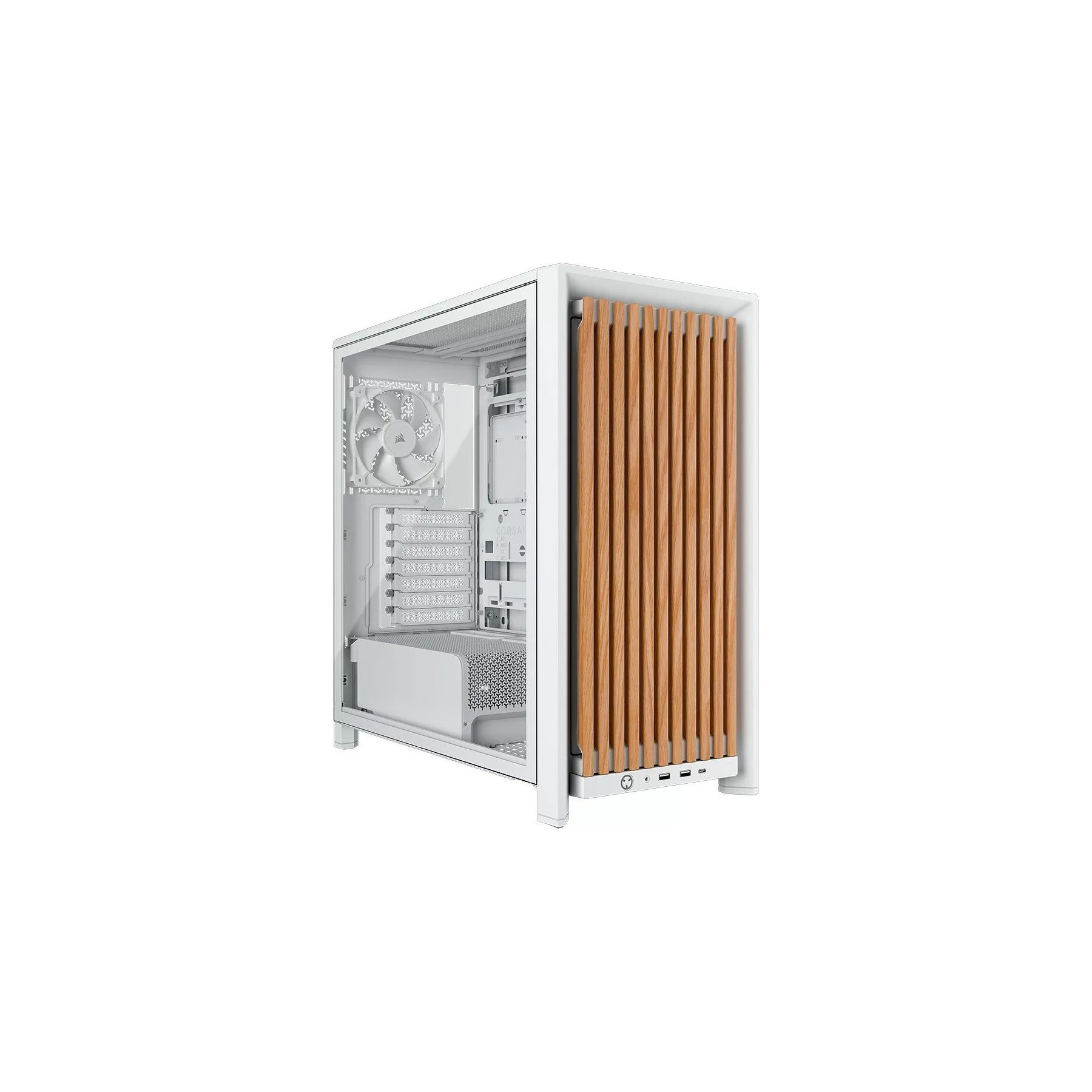 Boitier PC CORSAIR Corsair Frame 4000D RS Wood (Blanc)