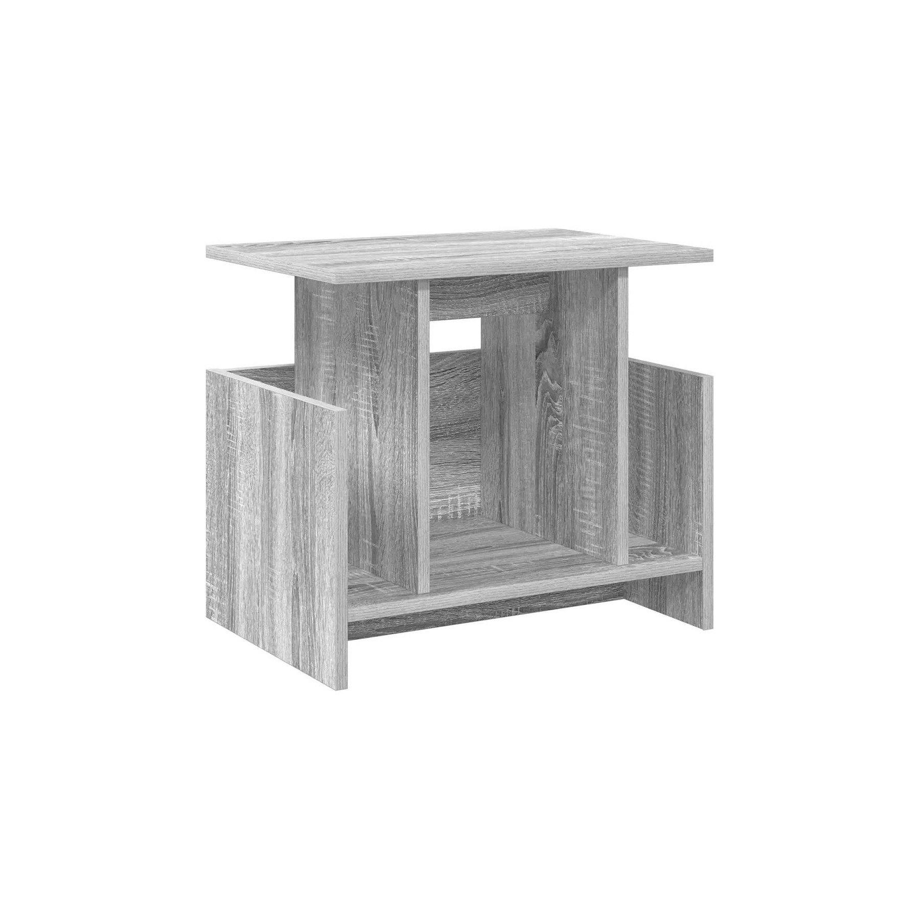 Meuble TV HELLOSHOP26 Meuble TV rectangulaire moderne avec ran
