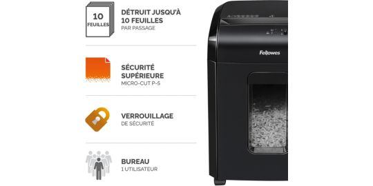 Destructeur FELLOWES 10M