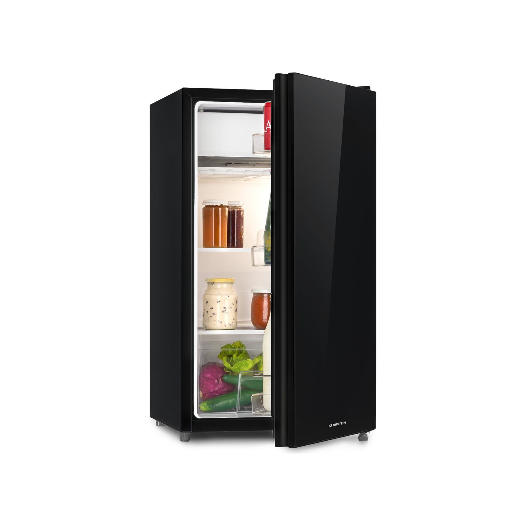 Réfrigérateur 1 porte KLARSTEIN Luminance Frost 91L 2 clayettes Noir