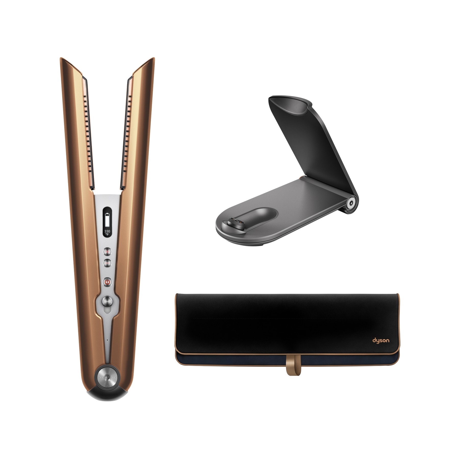 Lisseur sans fil DYSON Corrale nickel/copper