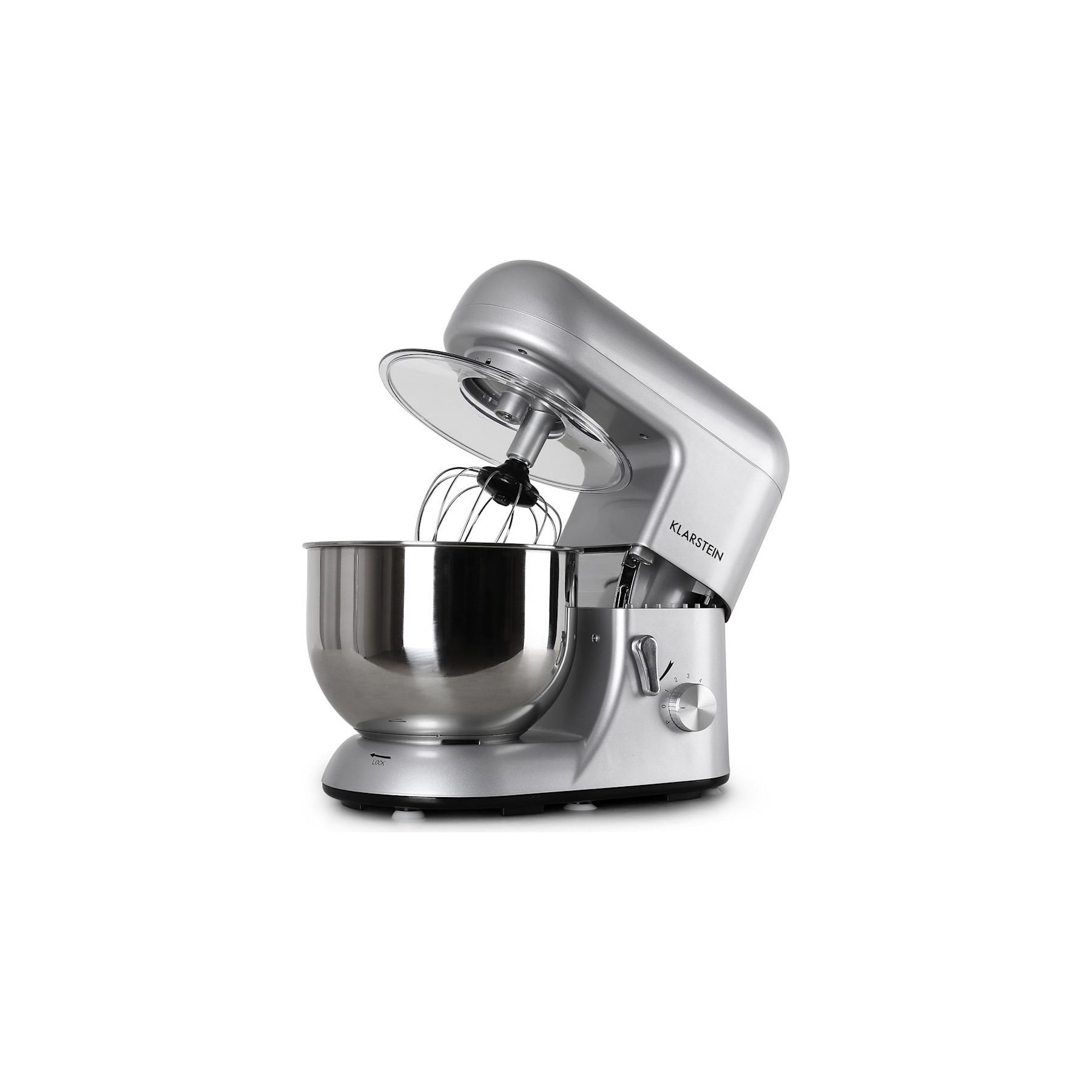 Robot pâtissier KLARSTEIN Bella 2000W 5L Argent