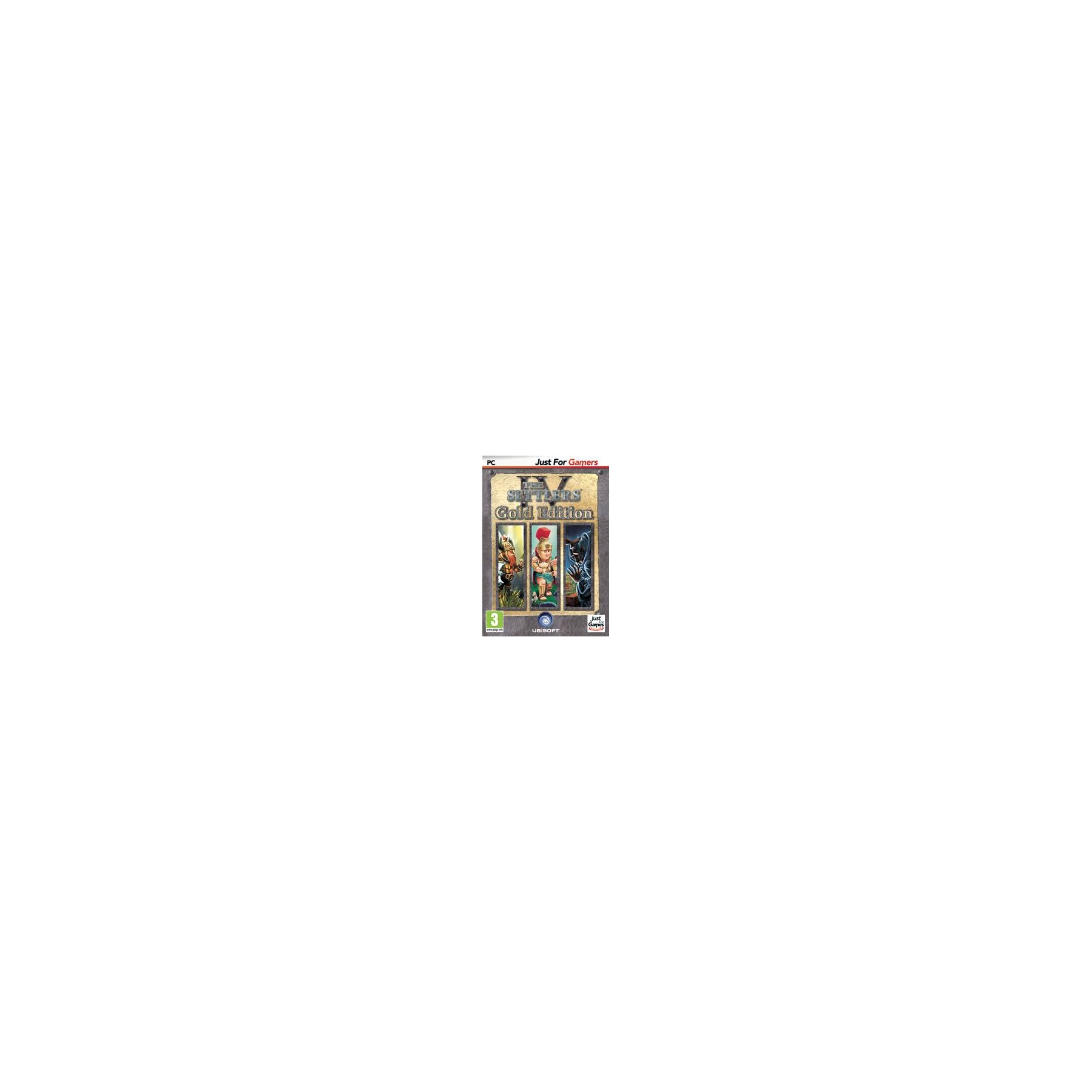 Jeu PC JUST FOR GAMES The Settlers 4 - Gold edition