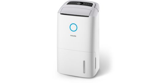 Deshumidificateur PHILIPS DE5305/11 Série 5000, Fonction 2-en-1, Blanc, 137 m³