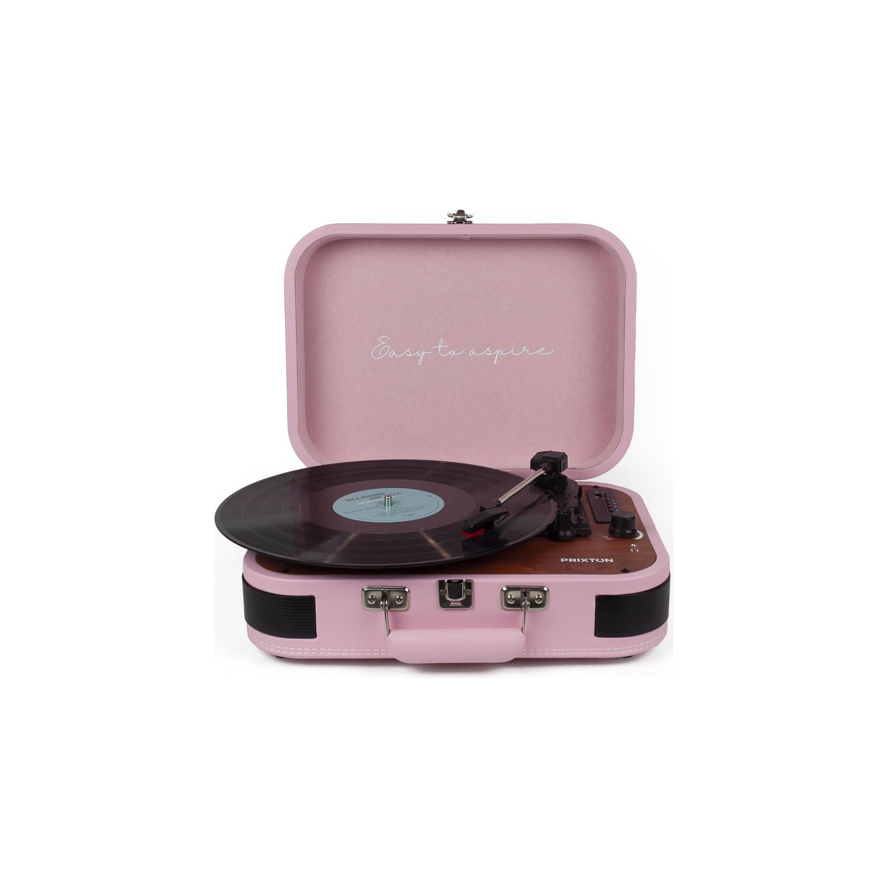 Platine vinyle PRIXTON VC600 avec Bluetooth (Rose)