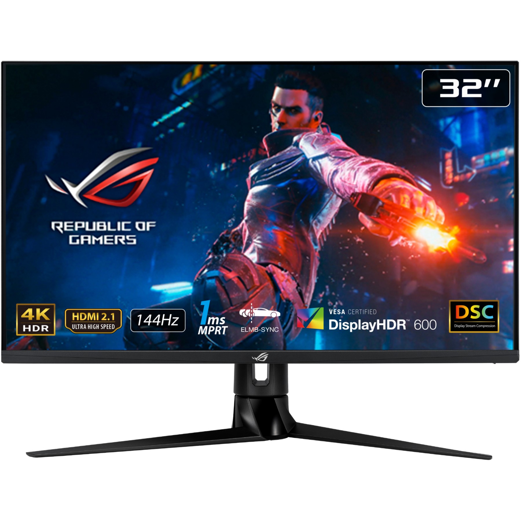 Ecran PC Gamer ASUS ROG PG32UQ HDMI 2.1 Reconditionné