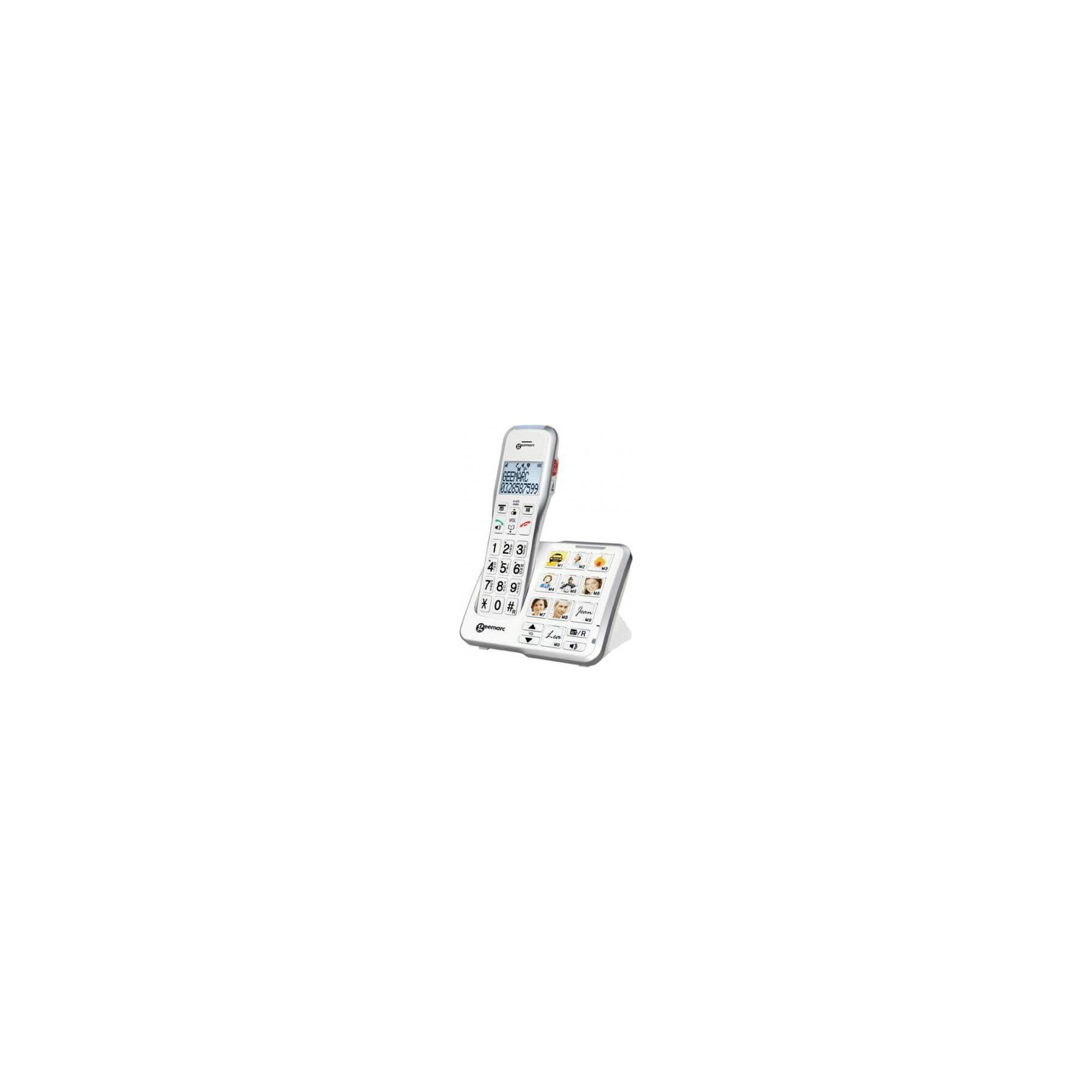 Téléphone sans fil GEEMARC Téléphone sans fil Senior Geemarc Amplid