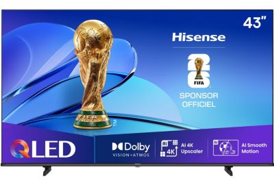 TV QLED HISENSE 43E7Q 2025