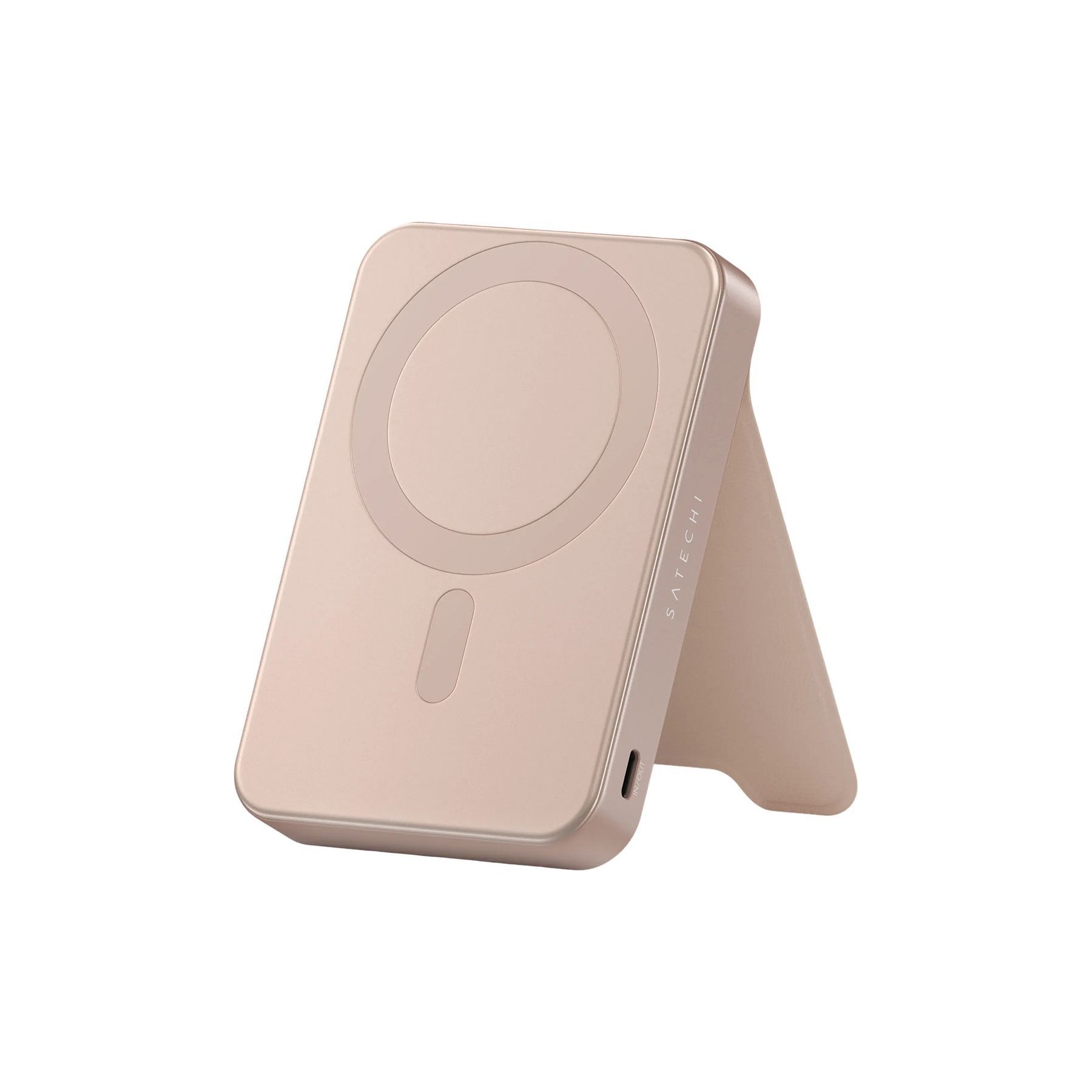 Batterie externe SATECHI 10000mAh Compatible Qi2 15W avec Support