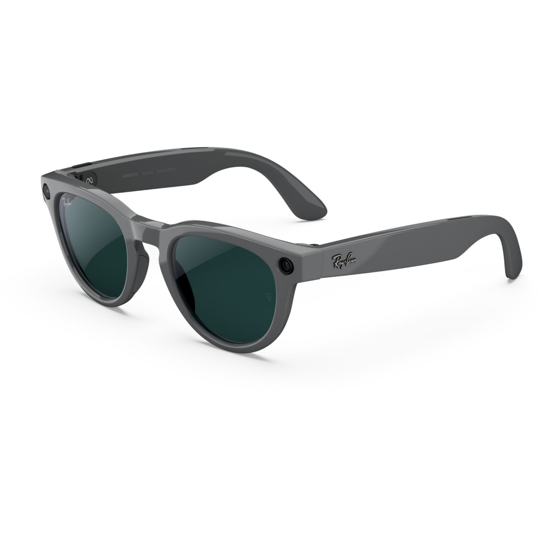Lunettes connectées META Ray-Ban Headliner Gen2 Gris brillant