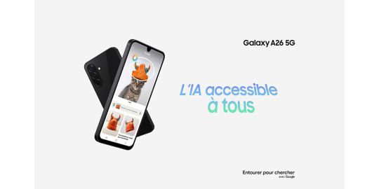 Smartphone SAMSUNG Galaxy A26 Noir 128Go 5G