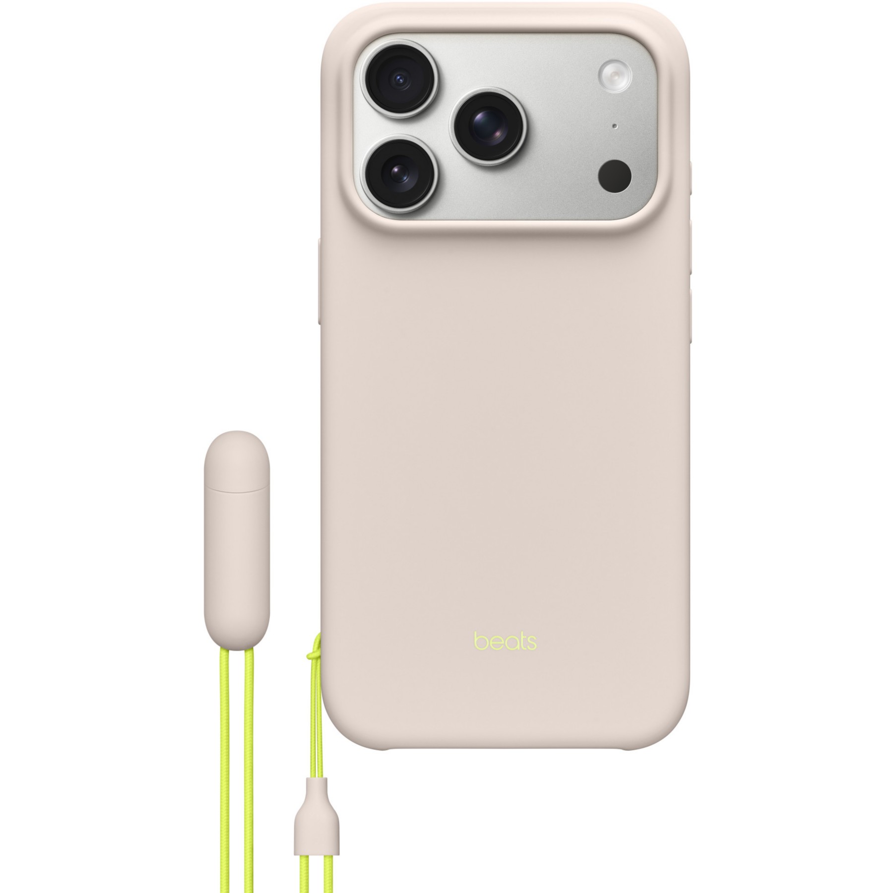 Coque BEATS iPhone 17 Pro Magsafe stand Gris gypse