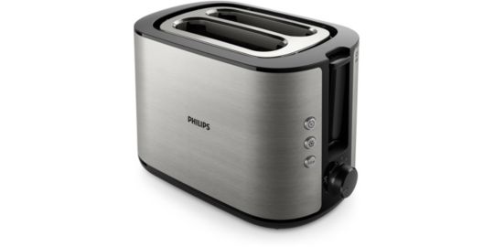 Grille-pain PHILIPS HD2650/90 Toaster Métal, 2 fentes, 950W