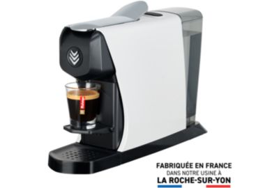 Cafetière à dosette MALONGO eoh blanc brillant