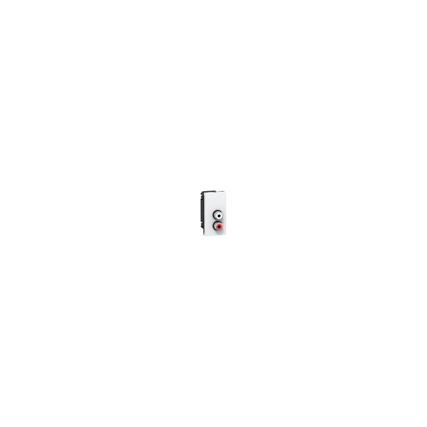 LEGRAND Prise murale RCA audio  22.5X45