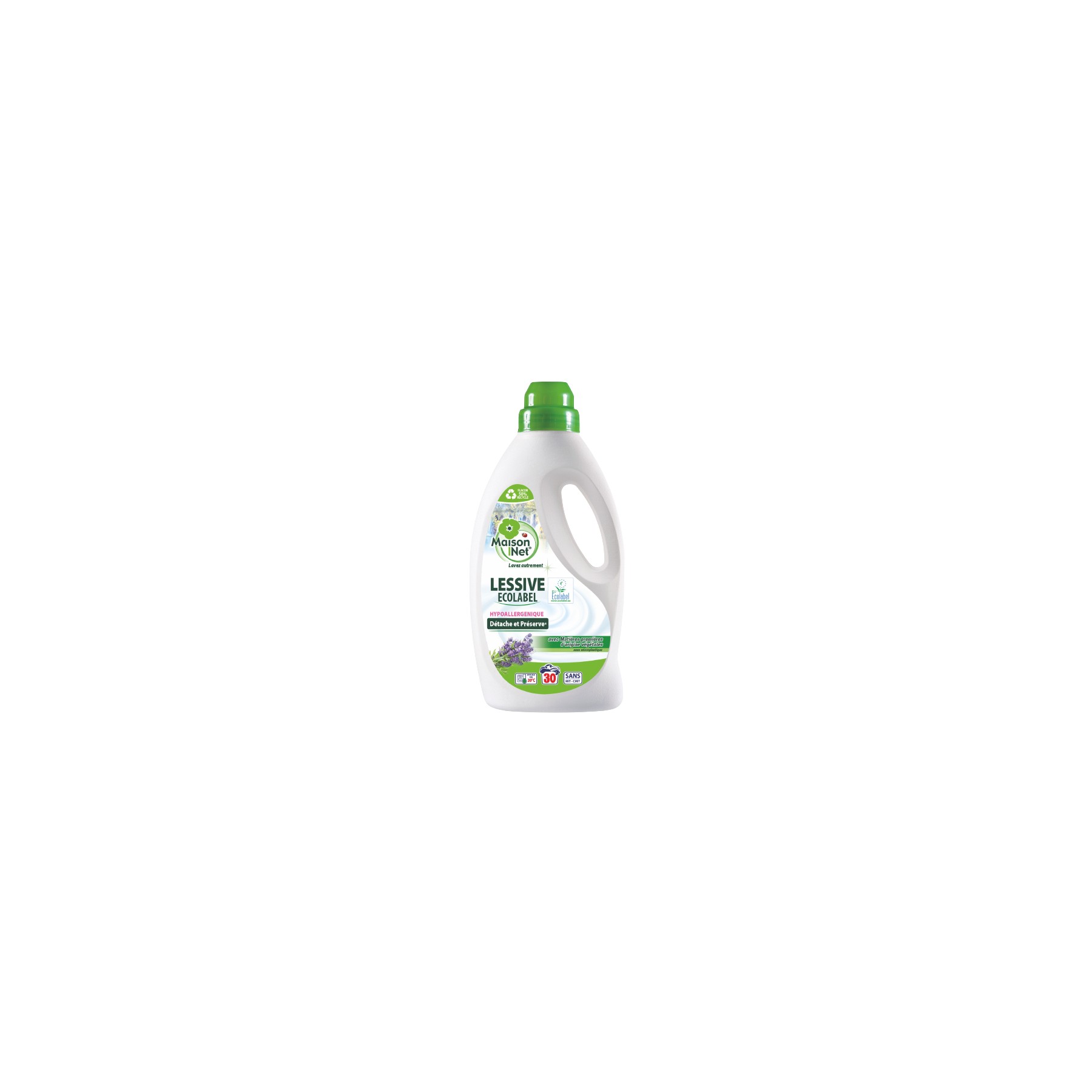 Lessive MAISON NET Lessive Ecolabel Lavande 1.5L
