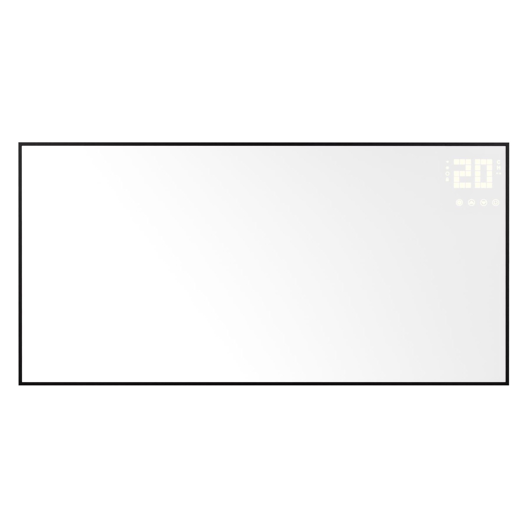 Chauffage infrarouge KLARSTEIN Wonderwall Smart 130x65cm 770 W Blanc