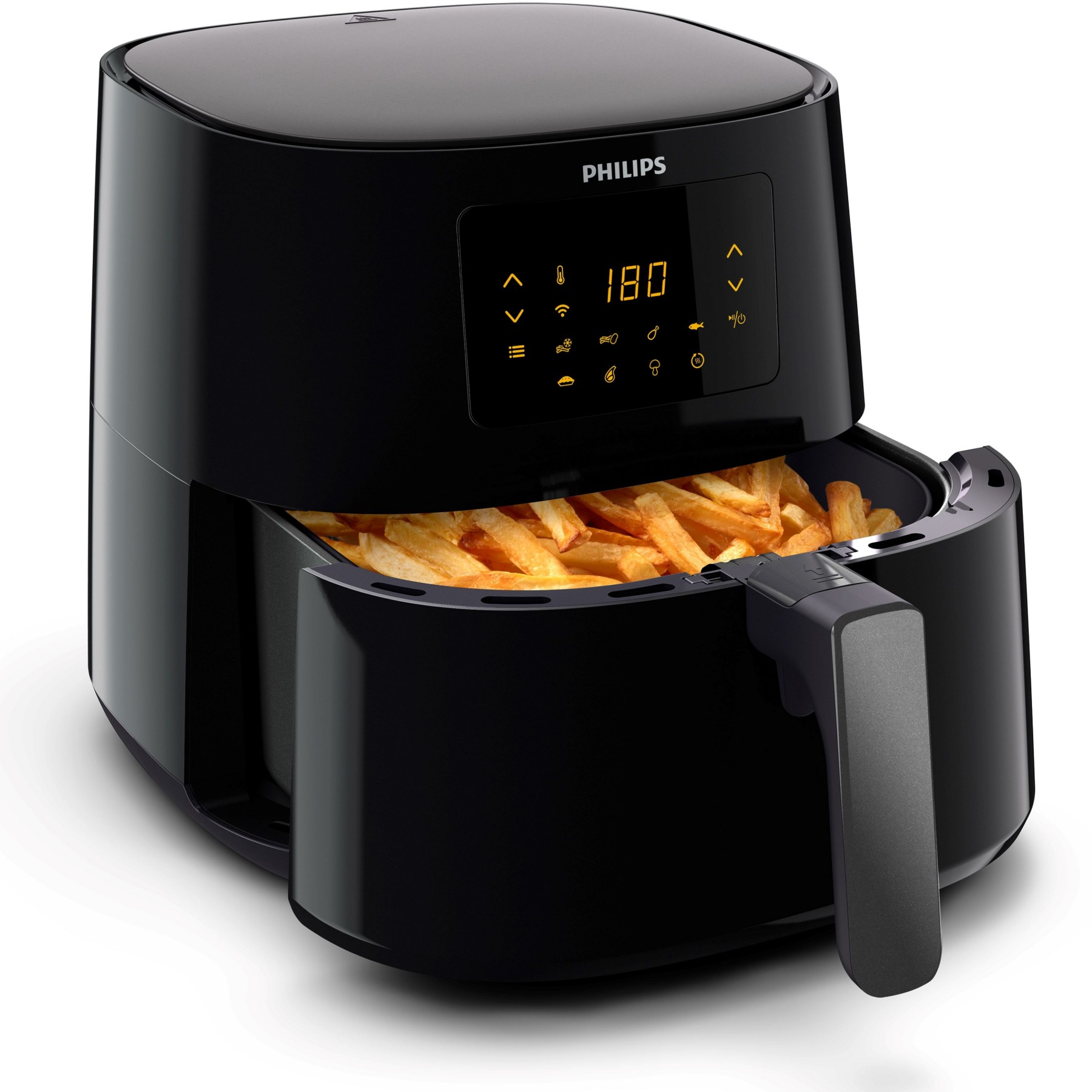 Airfryer PHILIPS HD9280/70 Friteuse sans huile connectée Noir, Série 5000 XL 6.2L
