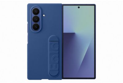 Coque SAMSUNG Galaxy Z Fold 7 bleu nuit avec support