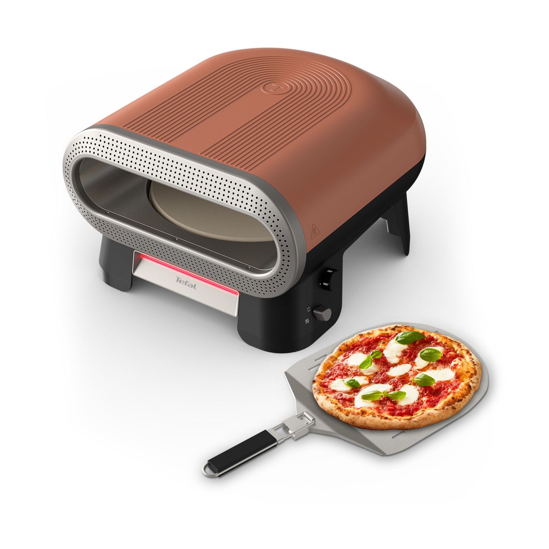 Four à pizza électrique TEFAL Pronto JM600TE0 pizza 30 cm préchauffage 15 min, jusqu'à 400°C
