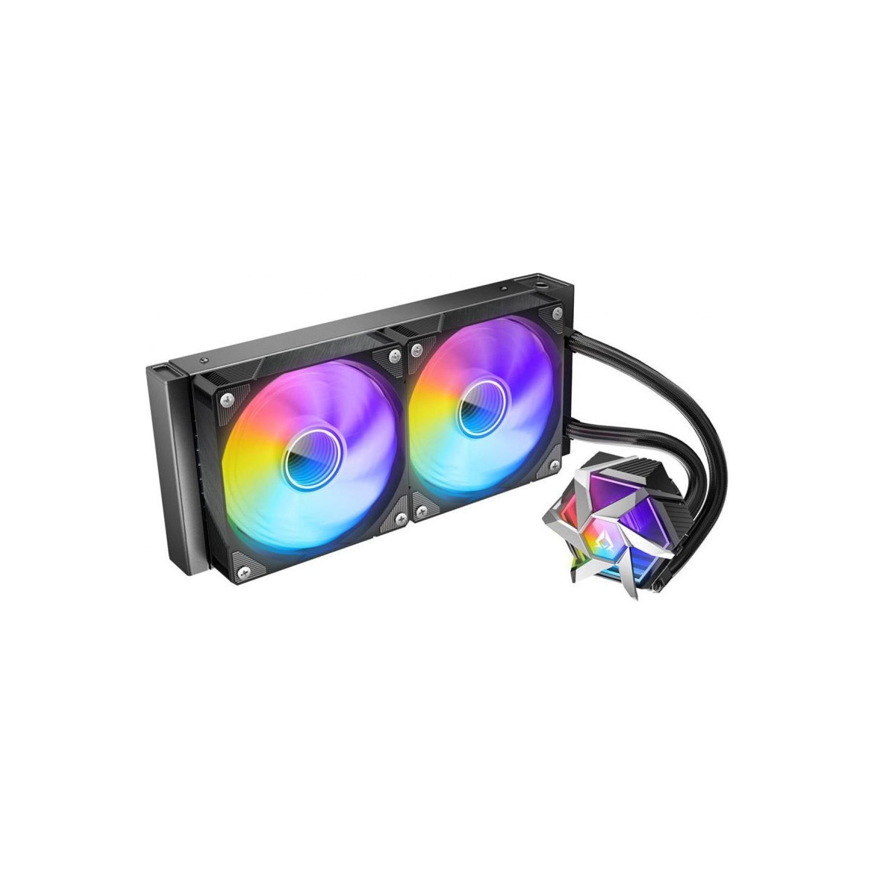 Kit de refroidissement AZZA Hex - 240 mm Noir