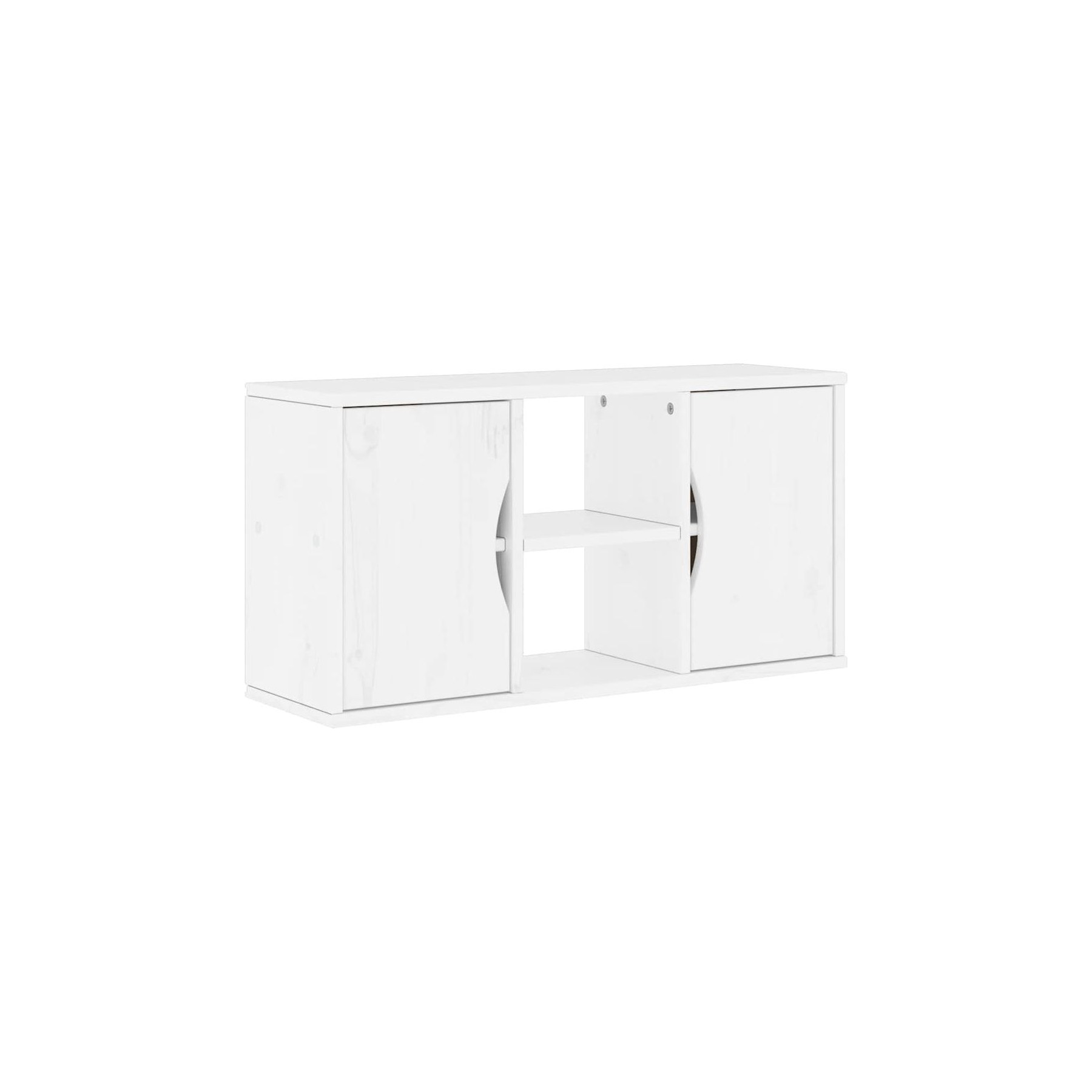 Meuble TV HELLOSHOP26 Meuble TV ODDA pratique rangement modern