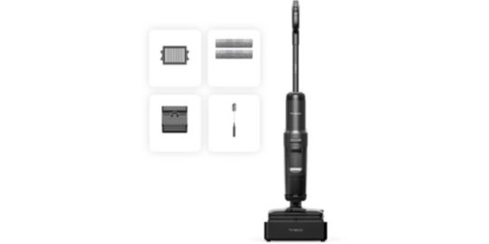 Aspirateur laveur TINECO Floor One S7 Steam inclinable à plat avec fonction vapeur