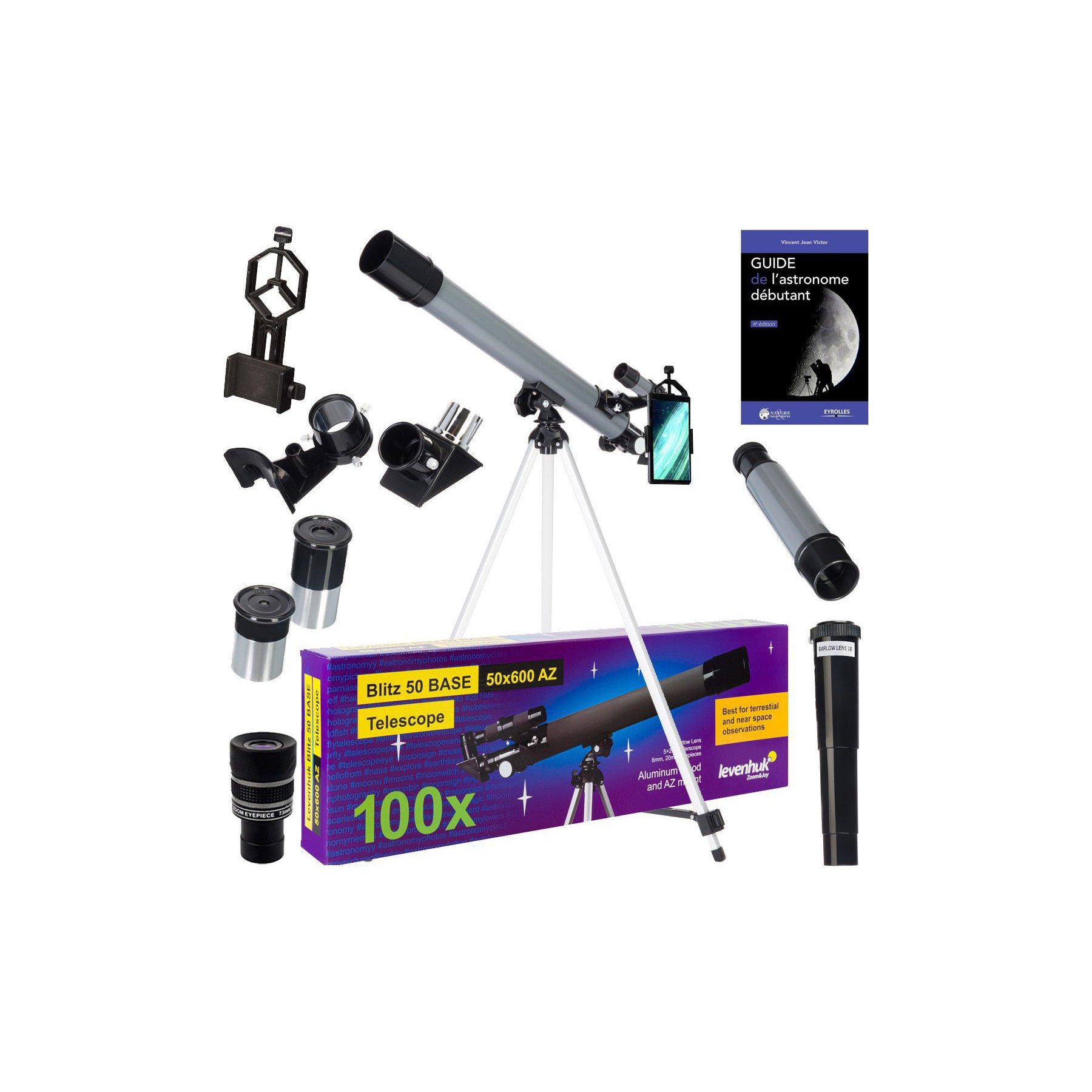 Télescope NEWONE Télescope Astrophotographie Levenhuk Bli
