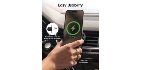 Chargeur allume-cigare MOPHIE Qi 2 sans fil pour voiture