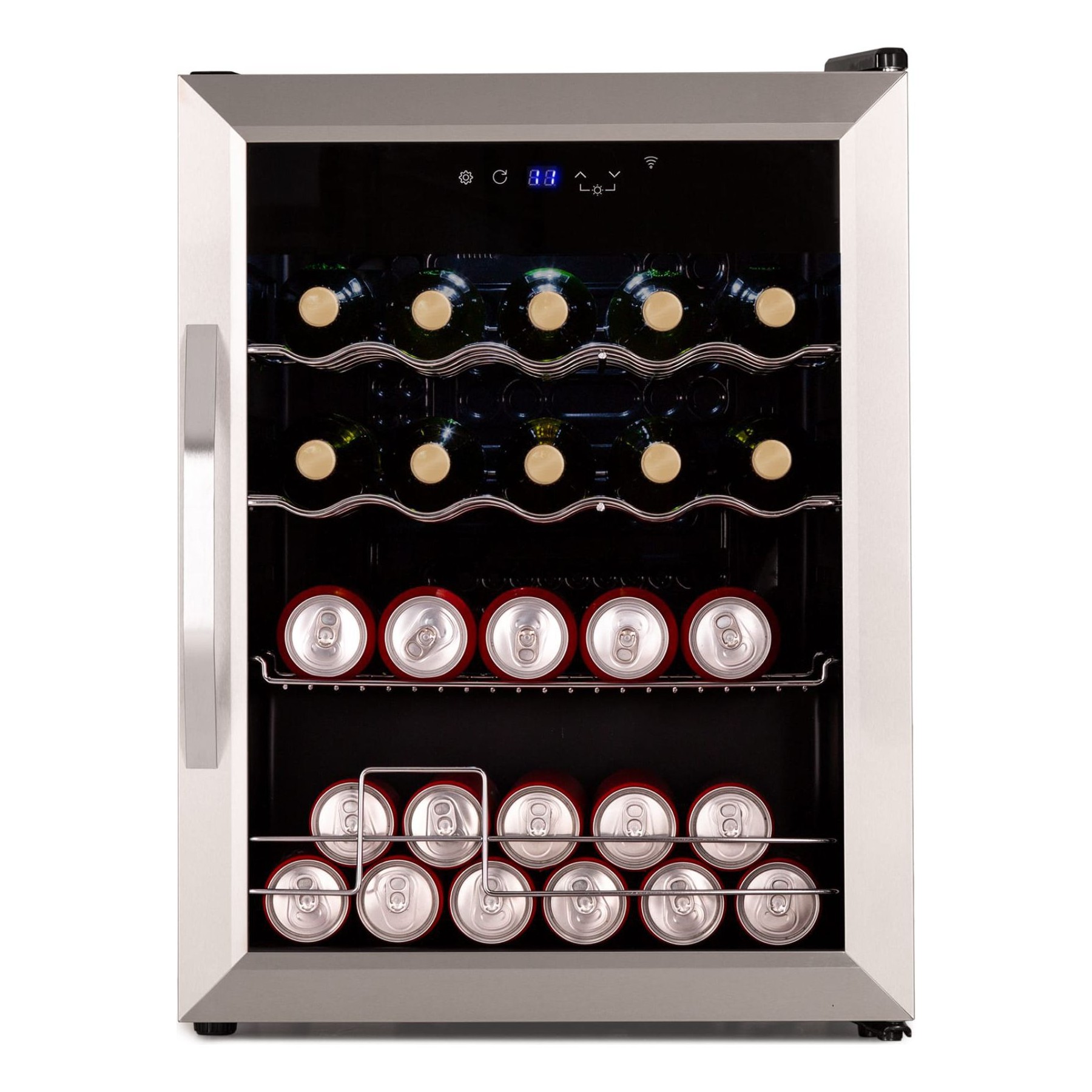 Réfrigérateur 1 porte KLARSTEIN Coachella 65 Smart 60L WiFi acier inox