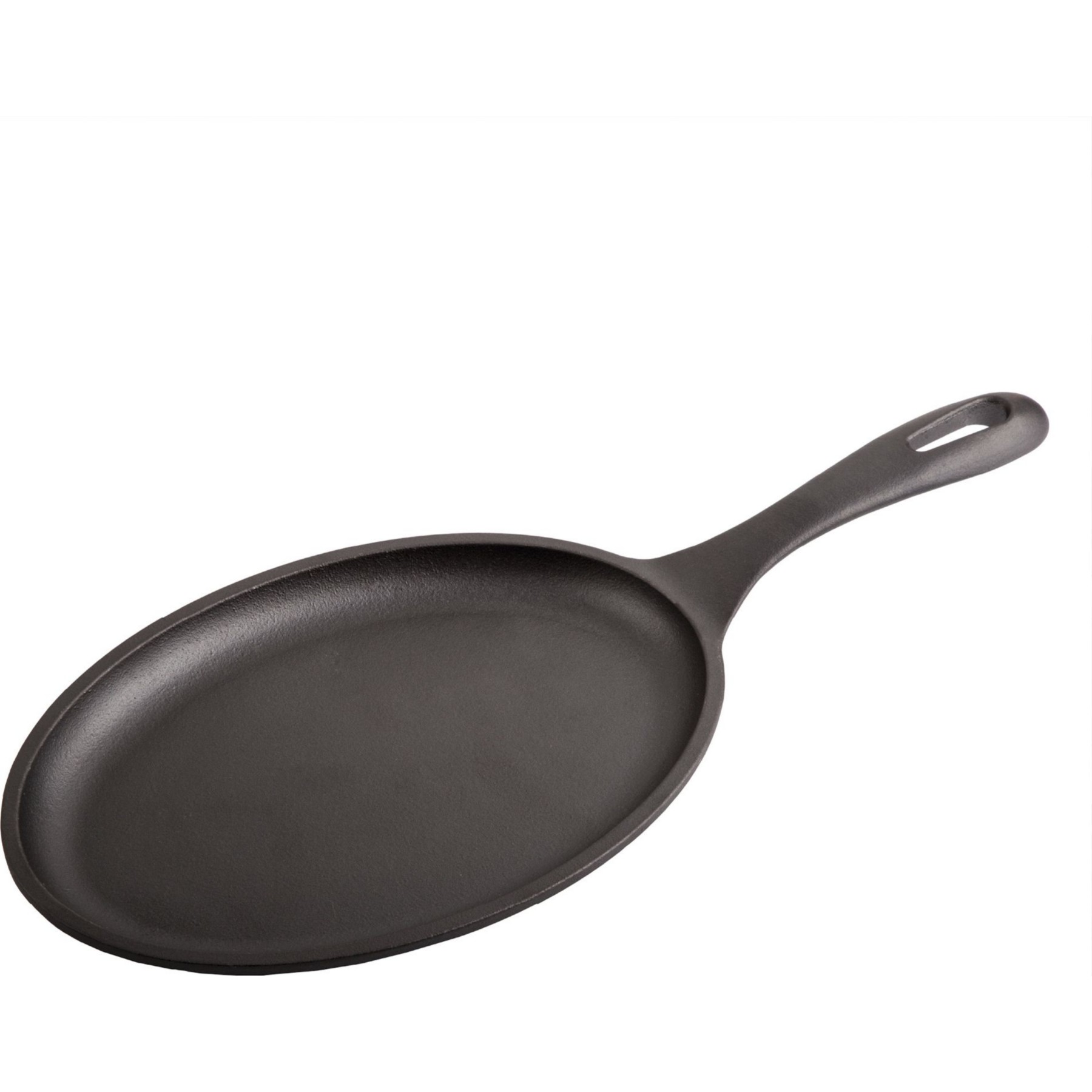 Poêle VICTORIA COOKWARE Pour Fajitas en Fonte Naturelle 25cm